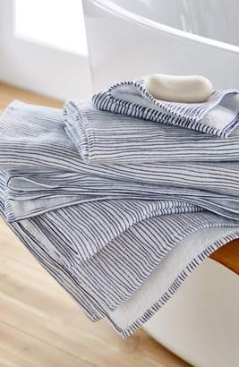 UCHINO Zero Twist Stripe Washcloth