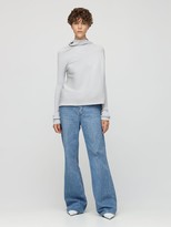 Thumbnail for your product : Marques Almeida Viscose Knit Long Turtleneck Sweater