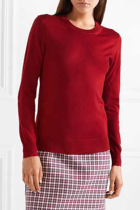 Burberry Merino Wool Sweater - Red