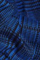 Thumbnail for your product : Proenza Schouler Checked cotton and silk-blend tunic