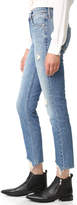 Thumbnail for your product : Mother The Flirt Fray Rigid Jeans