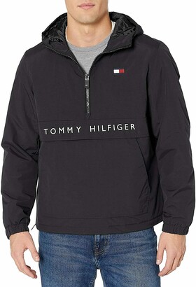 Tommy Hilfiger Men's Performance Fleece Lined Hooded Popover Jacket -  ShopStyle