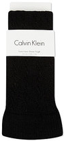 Thumbnail for your product : Calvin Klein Sparkle crochet knee high socks