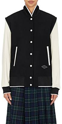 Rag & Bone Women's Leather-Sleeve Edith Varsity Jacket