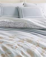 Thumbnail for your product : Martha Stewart Collection CLOSEOUT! Embroidered Floral Reversible Cotton 8-Pc. Queen Comforter Set, Created for Macy's