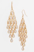 Thumbnail for your product : BP Delicate Stone Chandelier Earrings (Juniors)