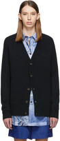 Thumbnail for your product : Acne Studios Black Patch Raglan Cardigan