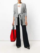 Thumbnail for your product : Theory belted long cardigan