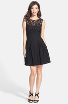 Thumbnail for your product : Cynthia Steffe 'Shia' Lace Fit & Flare Dress
