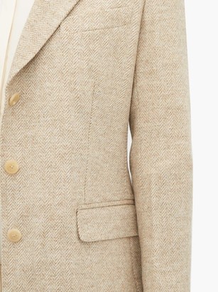 Giuliva Heritage Collection The Karen Single-breasted Wool Blazer - Cream