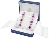 Thumbnail for your product : A-Z Collection Pink & Amethyst Drop Earrings