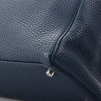 Hermes, Bags, Hermes Kelly Handbag Bleu De Prusse Togo With Palladium  Hardware 25 Blue