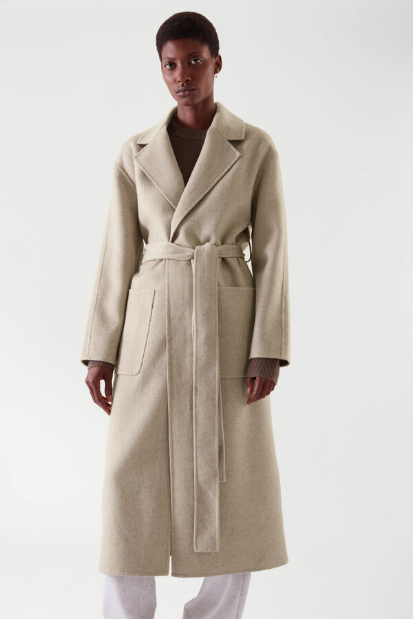 COS Belted Wrap Coat - ShopStyle
