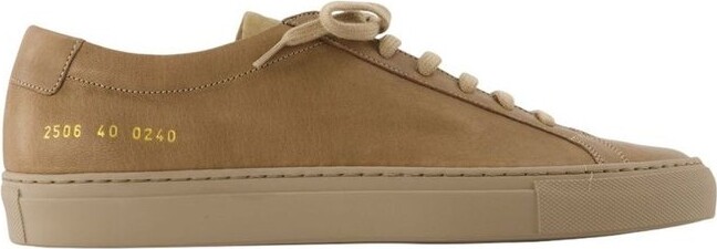 Common Projects Round Toe Lace-Up Sneakers