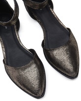 Thumbnail for your product : Forever 21 Metallic Ankle Strap Flats