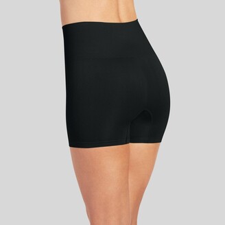 Jockey Generation™ Women' Slimming Short - Beige S: High-Rie Control Pantie, Nude Stretchy Microfiber