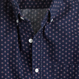 Thumbnail for your product : J.Crew Slim cotton shirt in racing red paisley