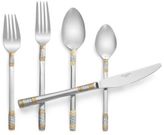 Thumbnail for your product : Wallace 65-Piece Gold Corsica Flatware Set