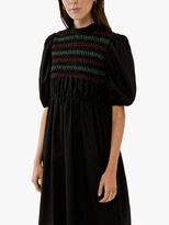 Thumbnail for your product : Ghost Dolly Poplin Knee Length Dress, Black