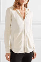 Thumbnail for your product : ATM Anthony Thomas Melillo French Cotton-terry Hoodie - Cream