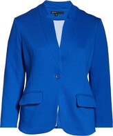 Thumbnail for your product : Gibson Inverted Notch Collar Cotton Blend Blazer