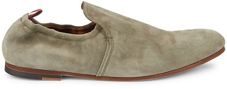 Bally Plank Suede Loafers - ShopStyle