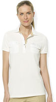 Thumbnail for your product : Lauren Ralph Lauren Five-Button Cotton Polo Shirt