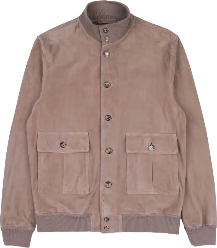 Valstar Button-Fastening Bomber Jacket