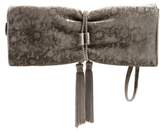 Thumbnail for your product : Badgley Mischka Carbon Velvet Clutch