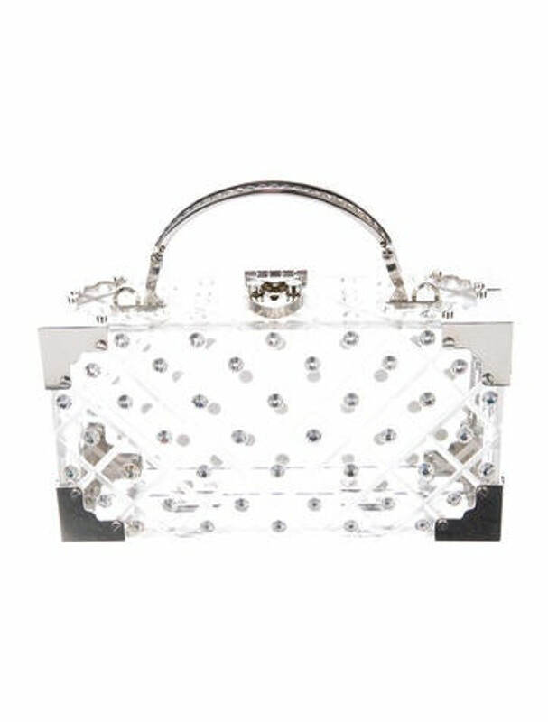 Aspinal of London The Trunk Acrylic Handle Bag Clear ShopStyle