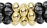 Thumbnail for your product : Lagos Gold & Black Caviar Rope Bracelet