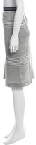 Thumbnail for your product : Tory Burch Sequin-Embellished Striped Skirt