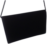 Thumbnail for your product : Yves Saint Laurent 2263 YVES SAINT LAURENT Black Velvet Clutch bag