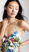 Thumbnail for your product : Juliet Dunn Tie Front Mini Dress