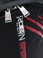 Thumbnail for your product : Plein Sport logo patch backpack
