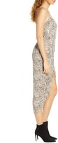 Thumbnail for your product : BB Dakota On the Prowl Party Animal Print Ruched Dress
