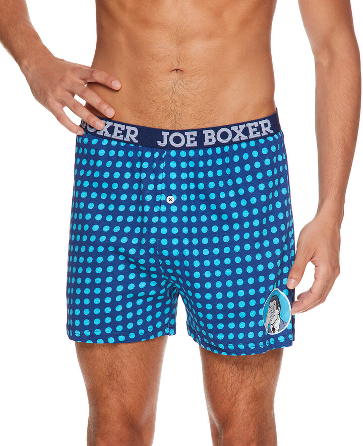 Joe Boxer Peek A Boo Print Cotton Boxers- 2 Pack - ShopStyle