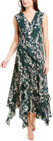 Thumbnail for your product : BCBGMAXAZRIA Mixed-Print Midi Dress