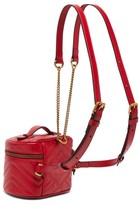Thumbnail for your product : Gucci GG Marmont Mini Leather Backpack - Red