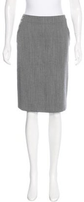 McQ Wool Knee-Length Skirt