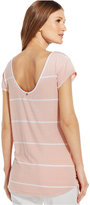 Thumbnail for your product : Calvin Klein Jeans Short-Sleeve Striped Top