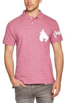Thumbnail for your product : Money Clothing Men's Tipped Button Front Short Sleeve Polo Shirt