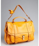 Thumbnail for your product : Proenza Schouler orange leather 'PS1' large satchel