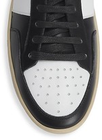 Thumbnail for your product : Saint Laurent Court Classic Leather High-Top Sneakers