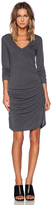 Thumbnail for your product : Saint Grace Nadya Long Sleeve V Neck Dress
