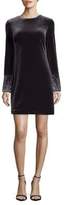 Thumbnail for your product : Calvin Klein Embellished Bell-Sleeve Shift Dress