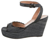 Thumbnail for your product : Alaia Denim Wedges