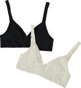 Thumbnail for your product : OnGossamer Women's Cotton Bralette, Pack of 2 010404P2