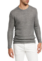 Thumbnail for your product : Isaia Men's Linen-Wool Knit Sweater