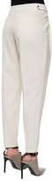 Thumbnail for your product : Vince Baggy Cropped Trousers, Off White